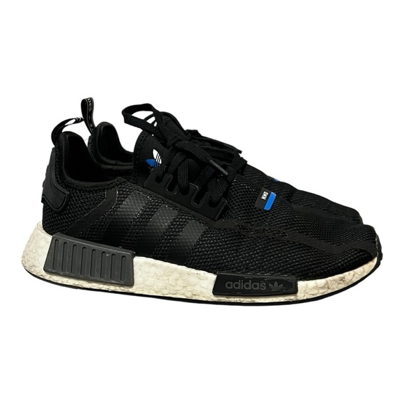 Adidas NMD Sneakers Men's Size 9 Black Athletic Boost - Picture 1 of 7